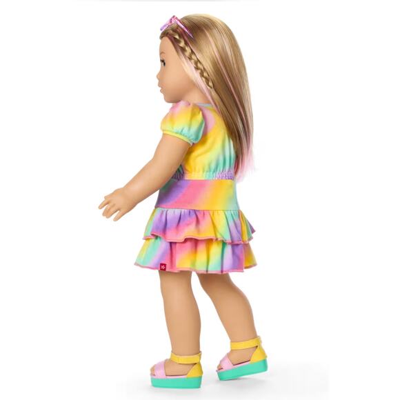 American Girl Of Year Summer Doll In Meet Outfit Eyeglasses Shoes Journal Box - Picture 10 of 16